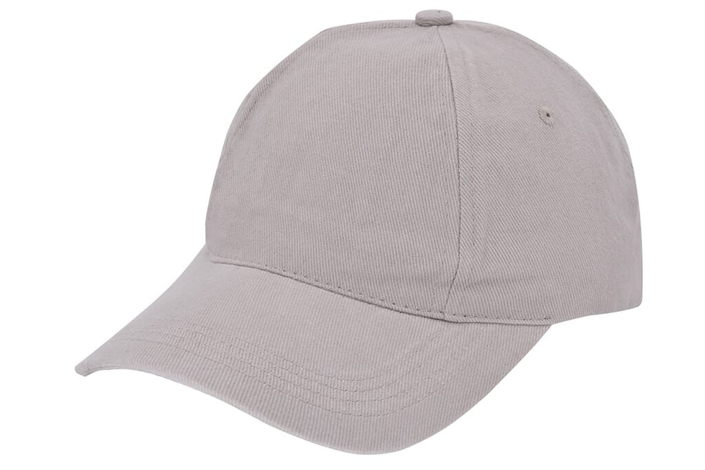 Nilton's Brushed Promo Cap, 260 g/m² · Grijs
