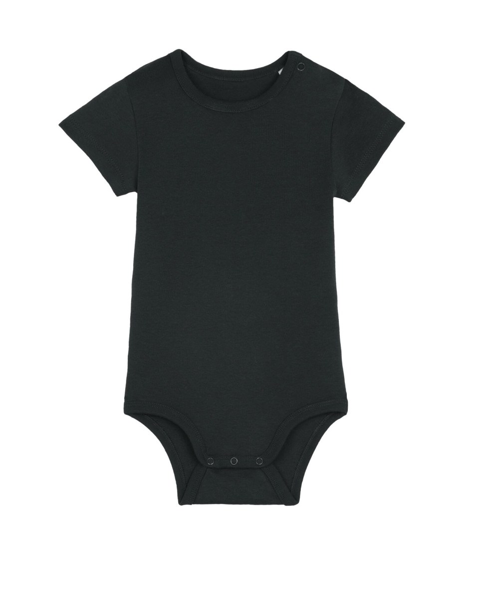 S/S Babyrompertje, 210 gr/m² · Black