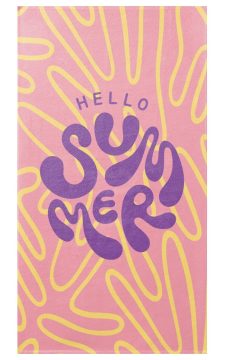 Sophie Muval sublimatie handdoek 140x70 cm, 350 gr/m²