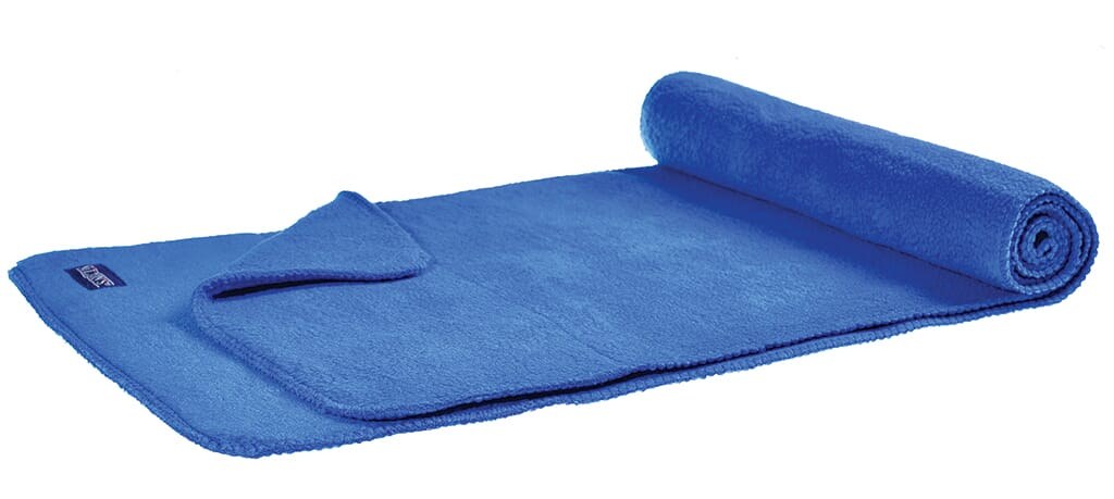 Nilton's Fleece sjaal deluxe · Kobaltblauw