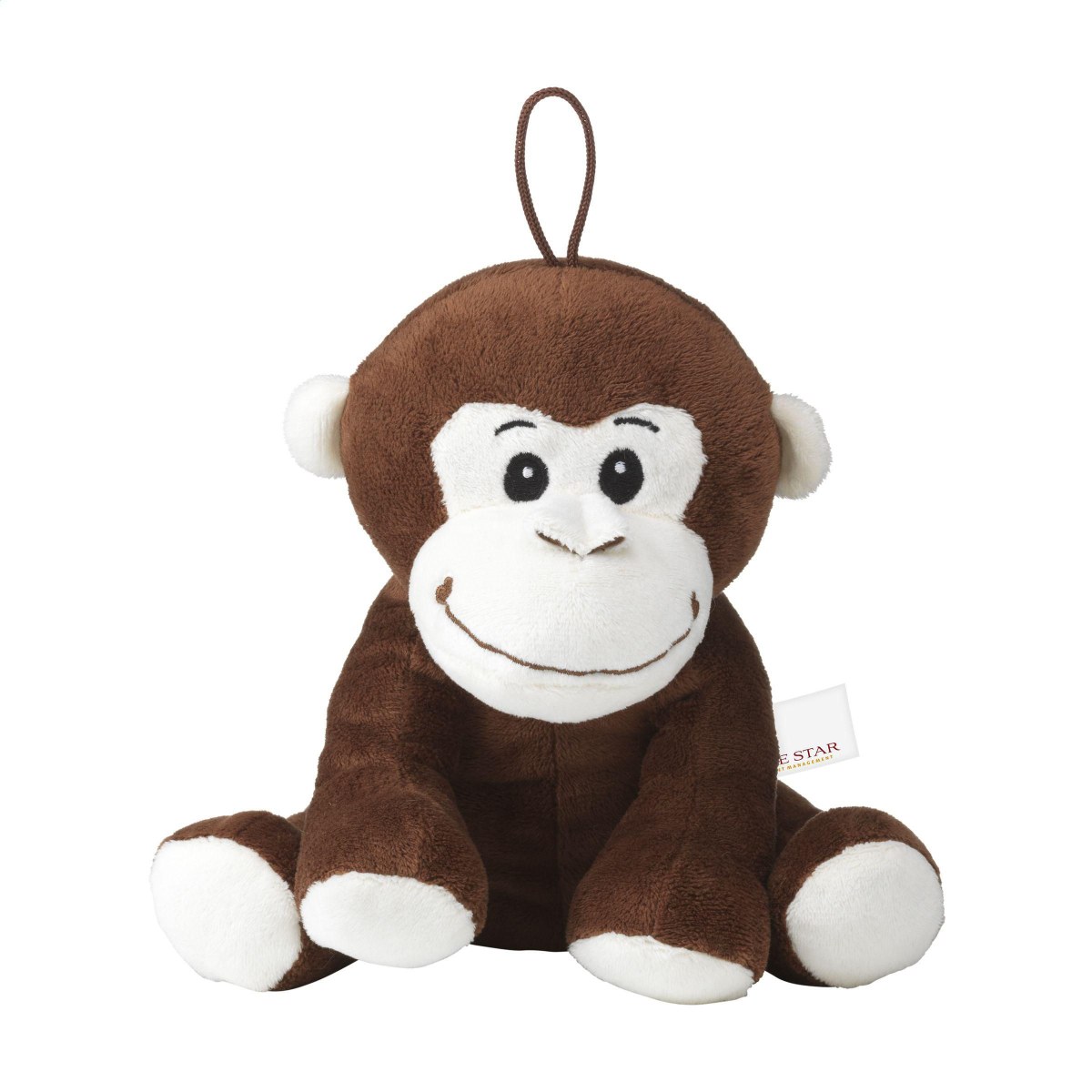 Moki pluche aap knuffel · bruin